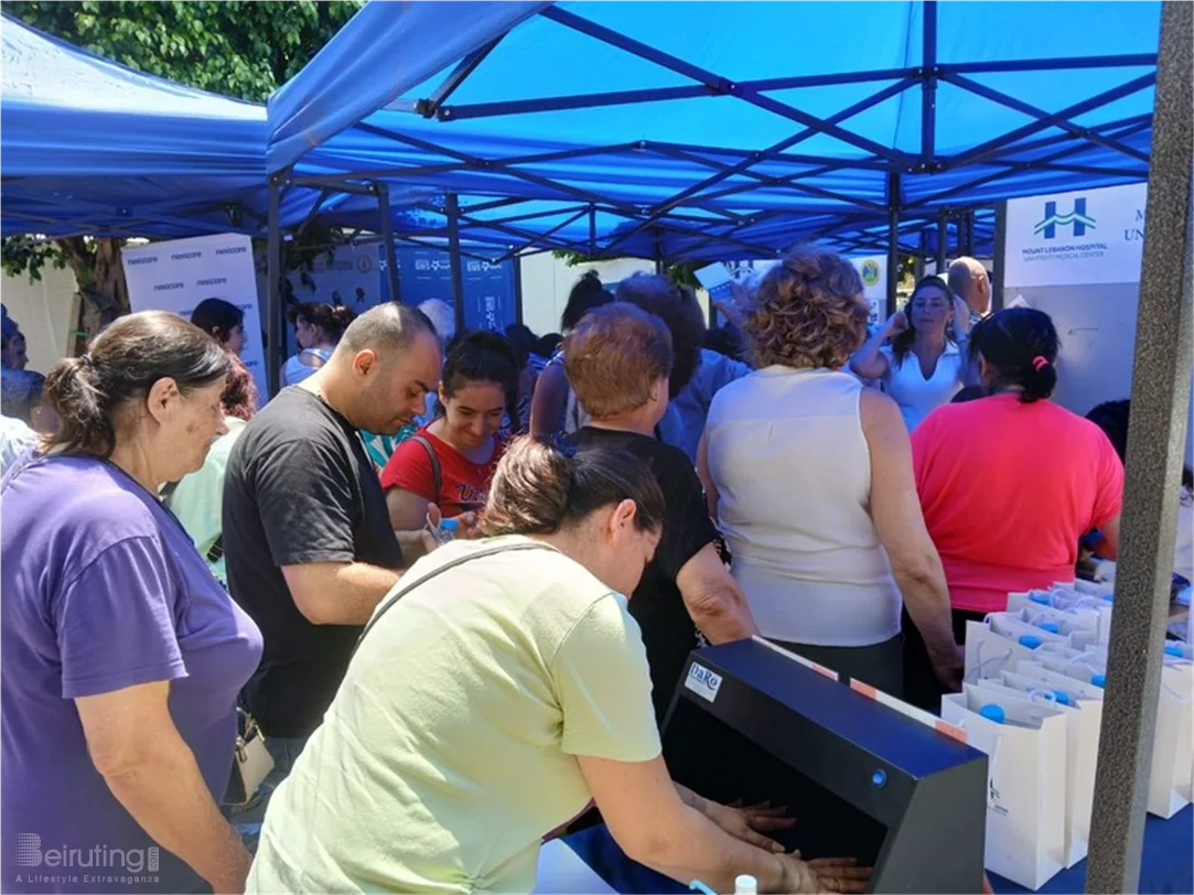 An Open Health Day for Mount Lebanon Hospital University Medical Center (MLHUMC) in collaboration with Balamand University